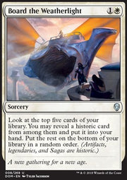 Board the Weatherlight - Dominaria (Uncommon) [DOM-8]