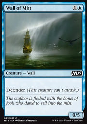 Wall of Mist - Core 2019 (Common) [M19-83]