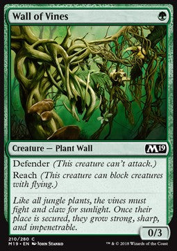 Wall of Vines - Core 2019 (Common) [M19-210]