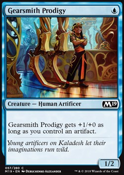 Gearsmith Prodigy - Core 2019 (Common) [M19-57]
