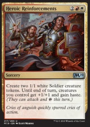 Heroic Reinforcements - Core 2019 (Uncommon) [M19-217]