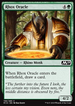 Rhox Oracle - Core 2019 (Common) [M19-198]