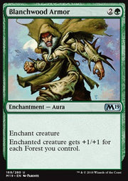 Blanchwood Armor - Core 2019 (Uncommon) [M19-169]
