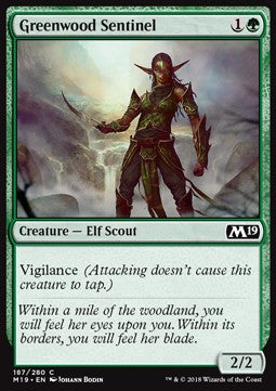 Greenwood Sentinel - Core 2019 (Common) [M19-187]