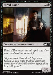 Hired Blade - Core 2019 (Common) [M19-100]