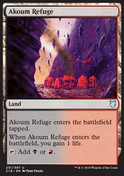 Akoum Refuge - Commander 2018 (Uncommon) [C18-231]