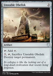 Unstable Obelisk - Commander 2018 (Uncommon) [C18-227]