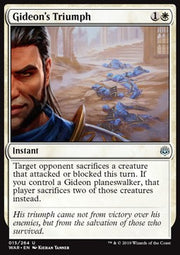Gideon's Triumph - War of the Spark (Uncommon) [WAR-15]