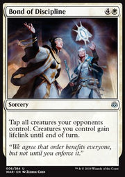 Bond of Discipline - War of the Spark (Uncommon) [WAR-6]