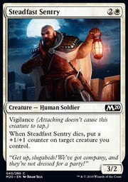 Steadfast Sentry - Core 2020 (Common) [M20-40]