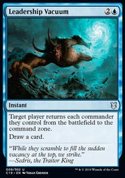 Leadership Vacuum - Commander 2019 (Uncommon) [C19-9]
