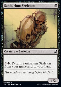 Sanitarium Skeleton - Commander 2019 (Common) [C19-127]