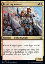 Inspiring Veteran - Throne of Eldraine (Uncommon) [ELD-194]