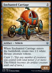 Enchanted Carriage - Throne of Eldraine (Uncommon) [ELD-218]