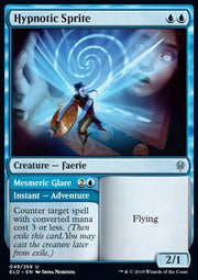 Hypnotic Sprite // Mesmeric Glare - Throne of Eldraine (Uncommon) [ELD-49]
