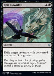 Epic Downfall - Throne of Eldraine (Uncommon) [ELD-85]
