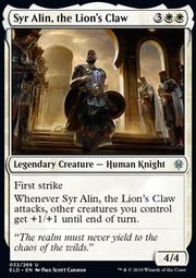 Syr Alin, the Lion's Claw - Throne of Eldraine (Uncommon) [ELD-32]