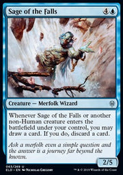 Sage of the Falls - Throne of Eldraine (Uncommon) [ELD-63]