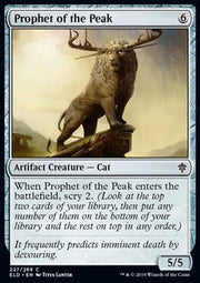 Prophet of the Peak - Throne of Eldraine (Common) [ELD-227]