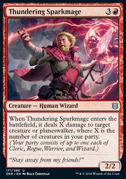 Thundering Sparkmage - Zendikar Rising (Uncommon) [ZNR-171]