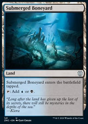 Submerged Boneyard - Commander: Zendikar Rising (Uncommon) [ZNC-141]