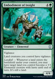 Embodiment of Insight - Commander: Zendikar Rising (Uncommon) [ZNC-64]