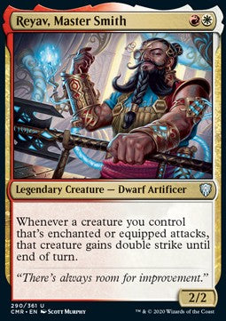 Reyav, Master Smith - Commander Legends (Uncommon) [CMR-290]