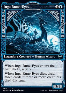Inga Rune-Eyes - Kaldheim: Extras (Uncommon) [XKHM-304]