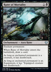 Rune of Mortality - Kaldheim (Uncommon) [KHM-108]