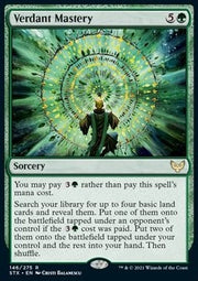 Verdant Mastery - Strixhaven: School of Mages (Rare) [STX-146]