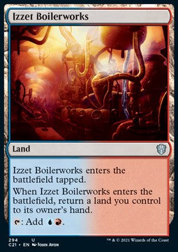 Izzet Boilerworks - Commander: Strixhaven (Uncommon) [C21-294]