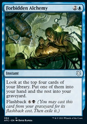 Forbidden Alchemy - Commander: Adventures in the Forgotten Realms (Uncommon) [AFC-84]