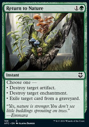 Return to Nature - Commander: Adventures in the Forgotten Realms (Common) [AFC-169]