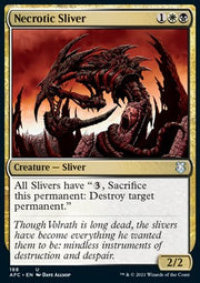 Necrotic Sliver - Commander: Adventures in the Forgotten Realms (Uncommon) [AFC-188]
