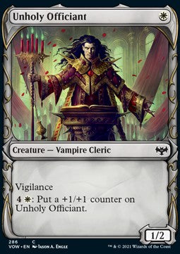 Unholy Officiant - Innistrad: Crimson Vow: Extras (Common) [XVOW-286]