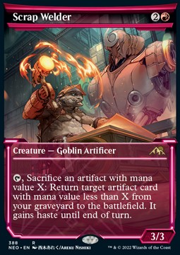 Scrap Welder (V.1) - Kamigawa: Neon Dynasty: Extras (Rare) [XNEO-388]