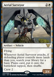 Aerial Surveyor (V.1) - Commander: Kamigawa: Neon Dynasty (Rare) [NEC-5]