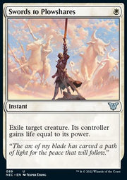 Swords to Plowshares - Commander: Kamigawa: Neon Dynasty (Uncommon) [NEC-89]