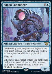 Kappa Cannoneer (V.1) - Commander: Kamigawa: Neon Dynasty (Rare) [NEC-14]