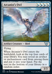 Arcanist's Owl - Commander: Kamigawa: Neon Dynasty (Uncommon) [NEC-135]