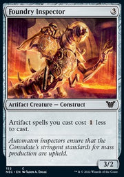 Foundry Inspector - Commander: Kamigawa: Neon Dynasty (Common) [NEC-152]