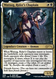 Wernog, Rider's Chaplain - Universes Within (Rare) [SLX-8]