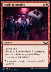 Ready to Rumble - Streets of New Capenna (Common) [SNC-119]
