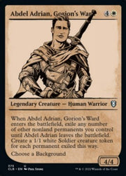 Abdel Adrian, Gorion's Ward (V.2) - Commander Legends: Battle for Baldur's Gate: Extras (Uncommon) [XCLB-375]