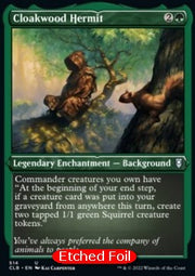 Cloakwood Hermit (V.1) - Commander Legends: Battle for Baldur's Gate: Extras (Uncommon) [XCLB-514]