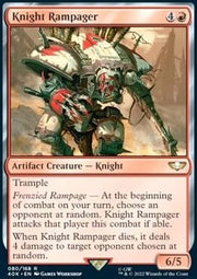 Knight Rampager - Universes Beyond: Warhammer 40,000 (Rare) [40K-80]