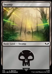 Swamp (V.1) - Universes Beyond: Warhammer 40,000 (Land) [40K-310]