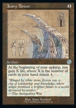 Ivory Tower (V.2) - Retro Frame Artifacts (Uncommon) [BRR-86]