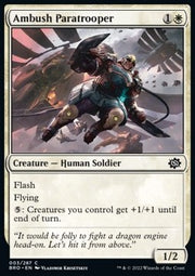 Ambush Paratrooper - The Brothers' War (Common) [BRO-3]