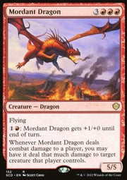 Mordant Dragon - Starter Commander Decks (Rare) [SCD-152]